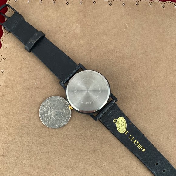 Halloween Witch on a Broom with Bat Watch - Picture 4 of 5